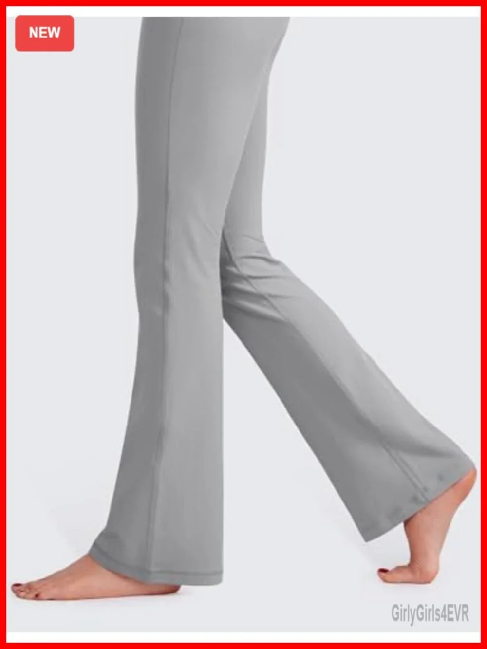 Ribbed High Waist Flare Leggings 31